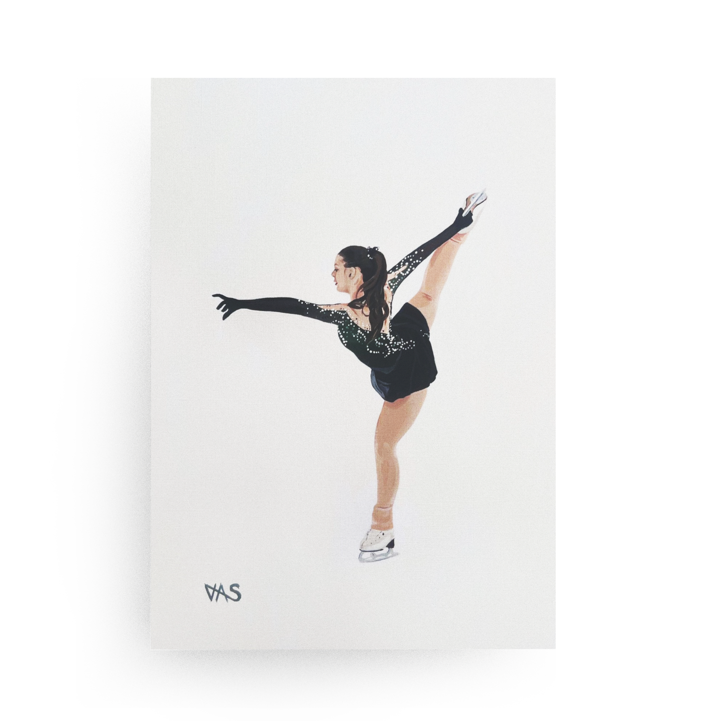 A4 Figure Skating Paper
