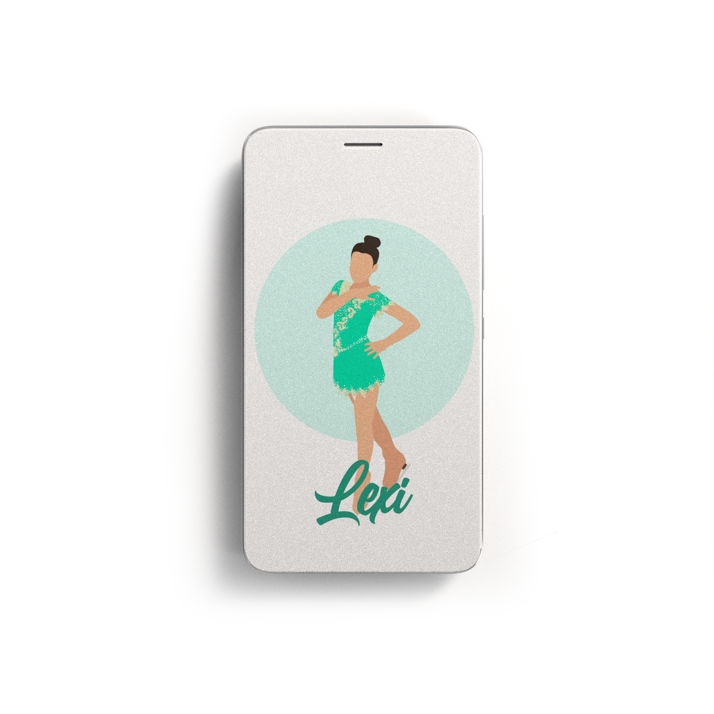 Faceless Figure Skating Illustration (Digital ONLY)