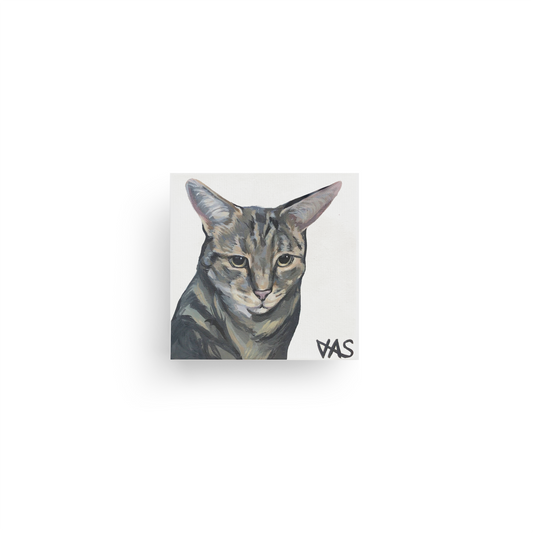 20 x 20 cm Pet Portrait Canvas