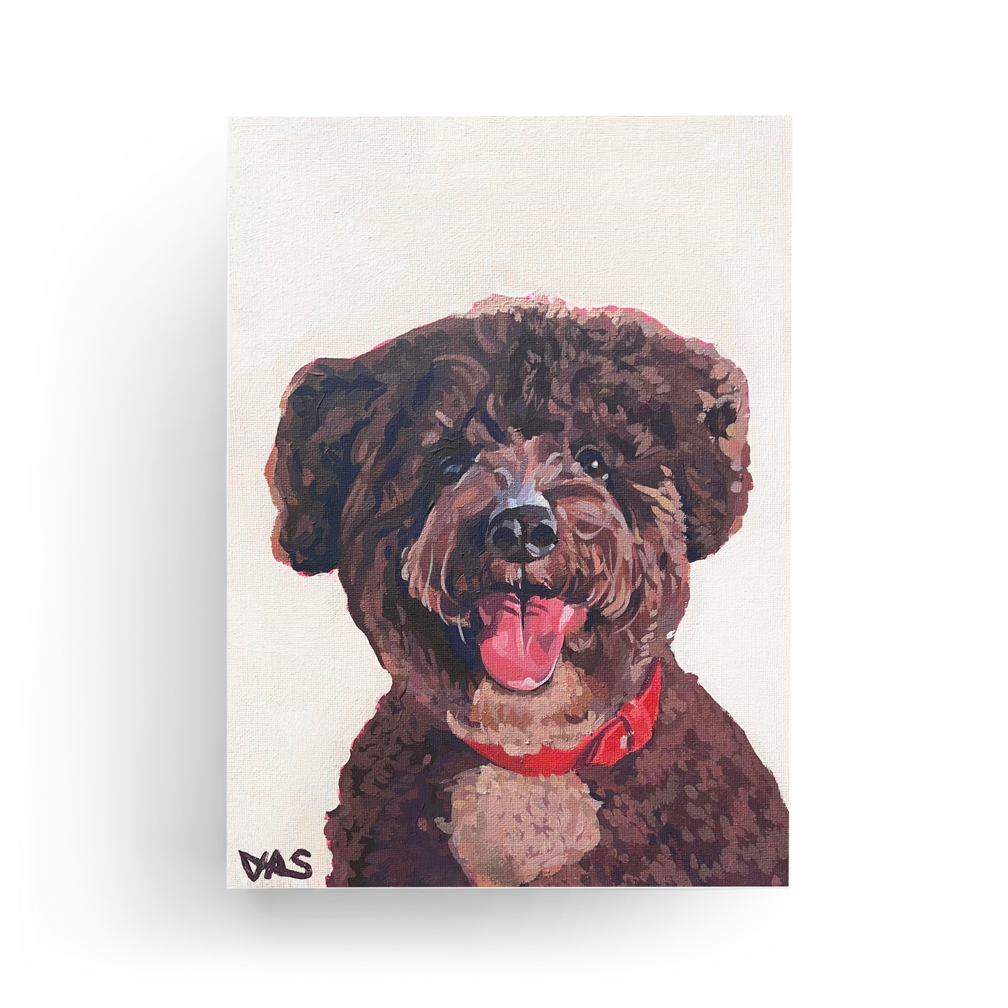 22 x 30 cm Pet Portrait Canvas
