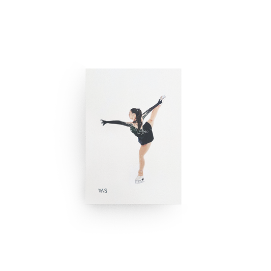 A4 Figure Skating Paper