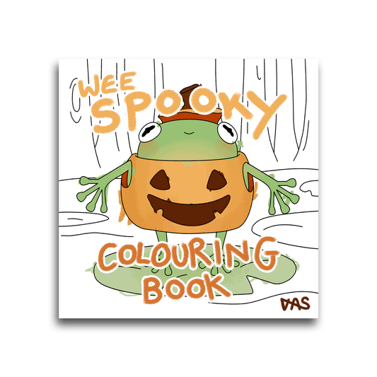 Wee Spooky Colouring Book