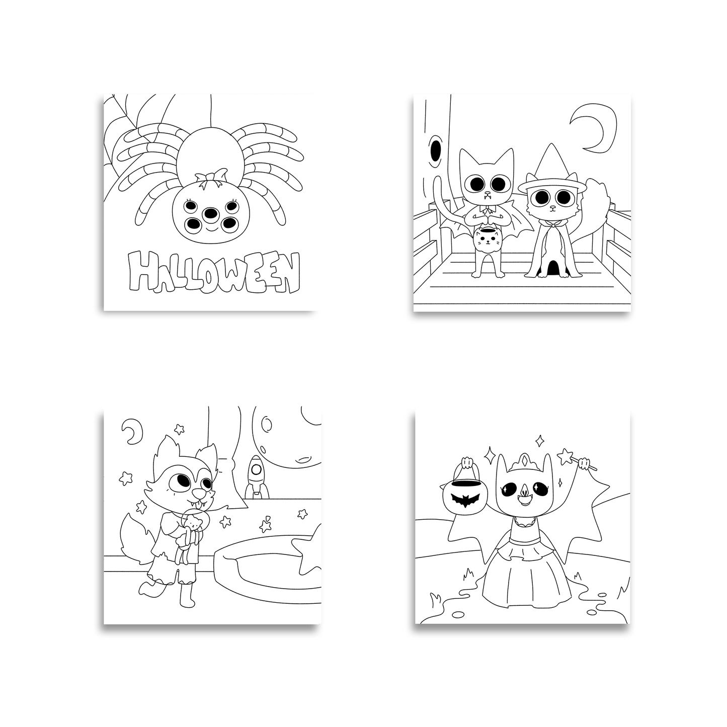 Wee Spooky Colouring Book