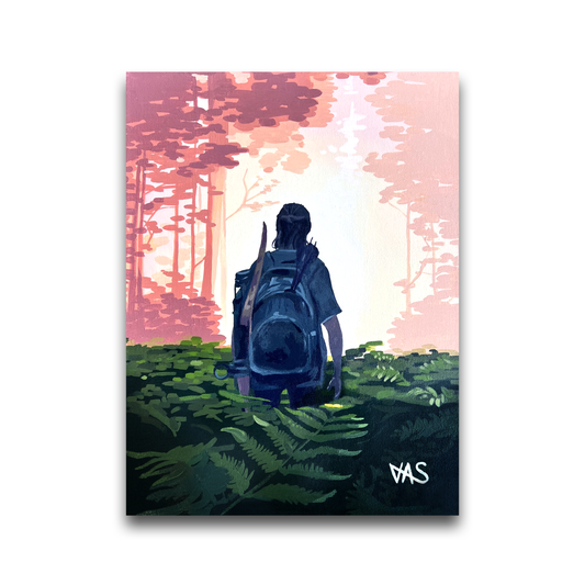 The Last of Us, Ellie Painting Print